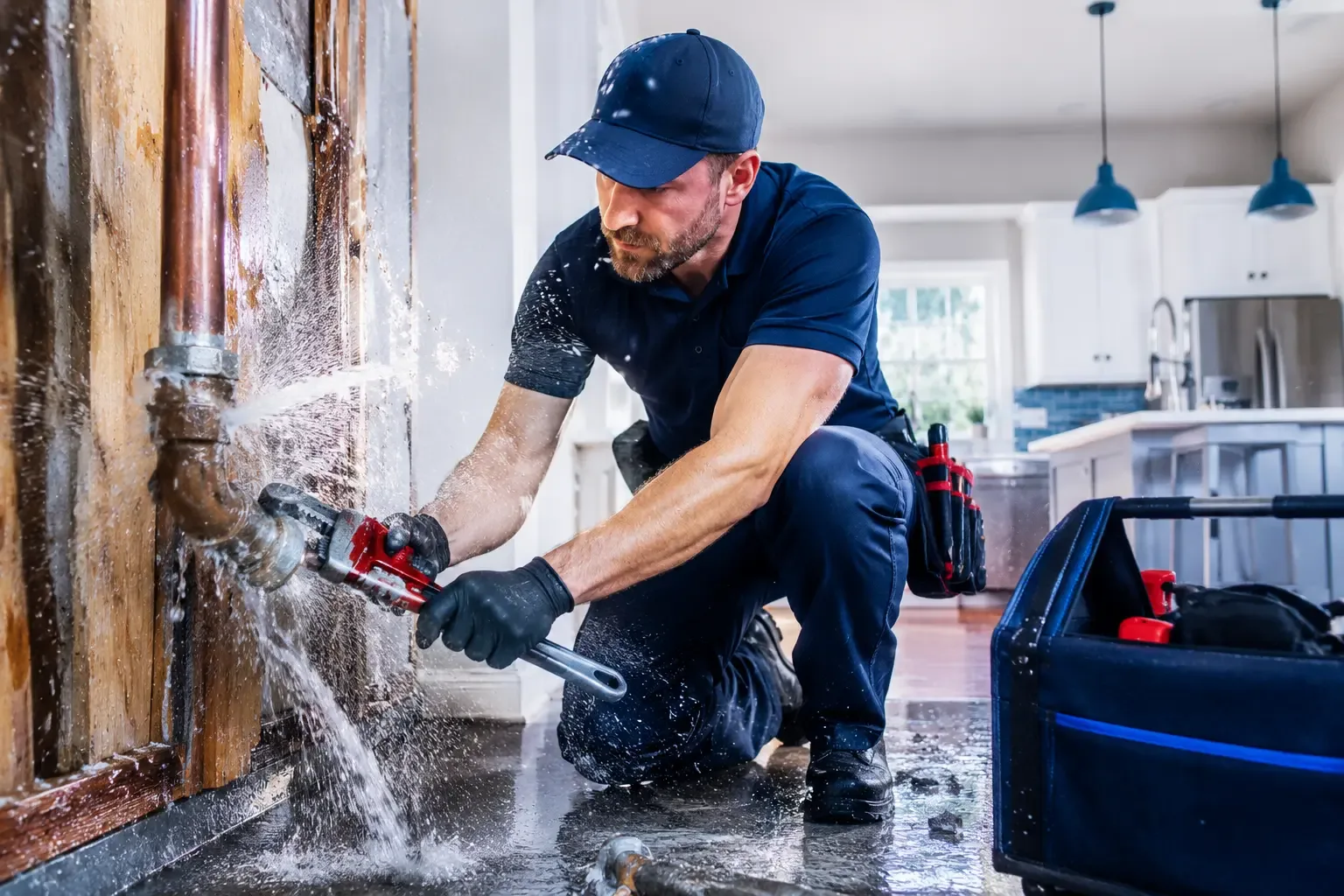 Local emergency pipe repair professionals in Braddyville, IA